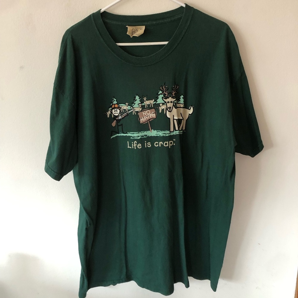 Vintage Life is Crap Tee Shirt